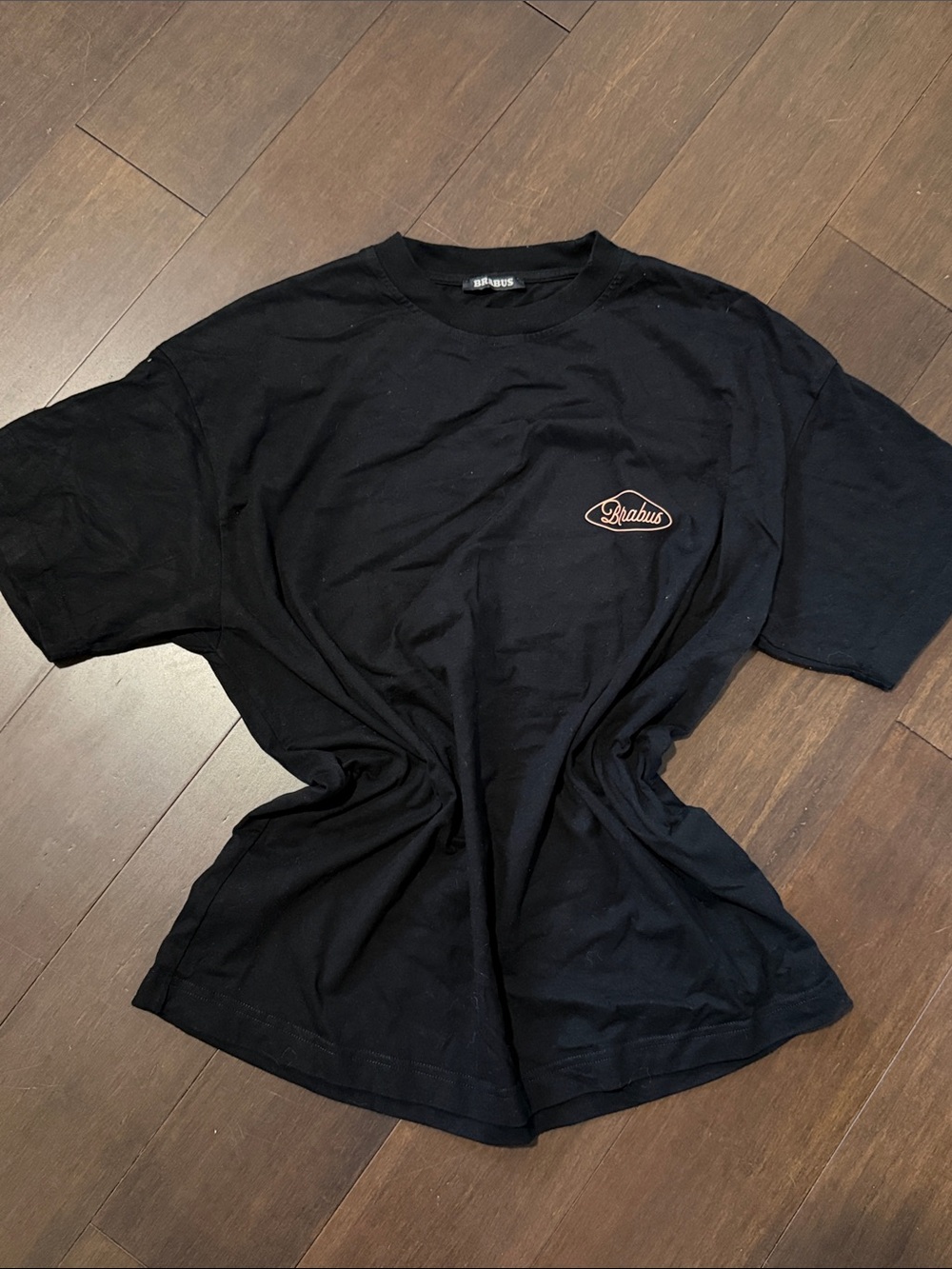 BRABUS Cotton Crewneck T-Shirt - Black
